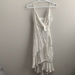 Francesca’s Wrap Midi Dress